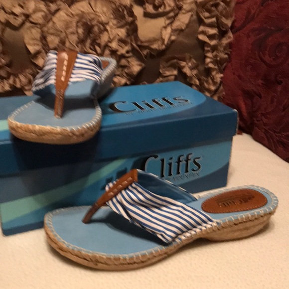 white mountain blue jay sandals